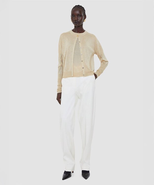 JOSEPH ルレックスニット　カーディガン Gilt