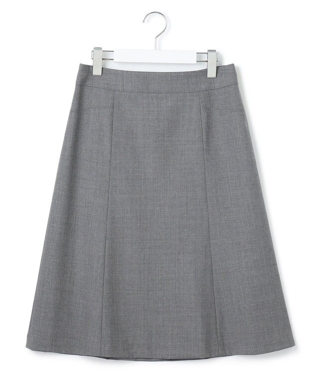 23区 【セットアップ対応】ラフィーネウール フレア スカート ライトグレー系