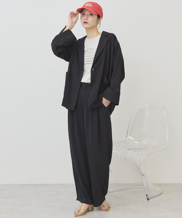 AMERICAN HOLIC メッセージロゴＴシャツ Oatmeal