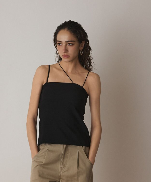 GRACE CONTINENTAL テレコベアトップ ブラック