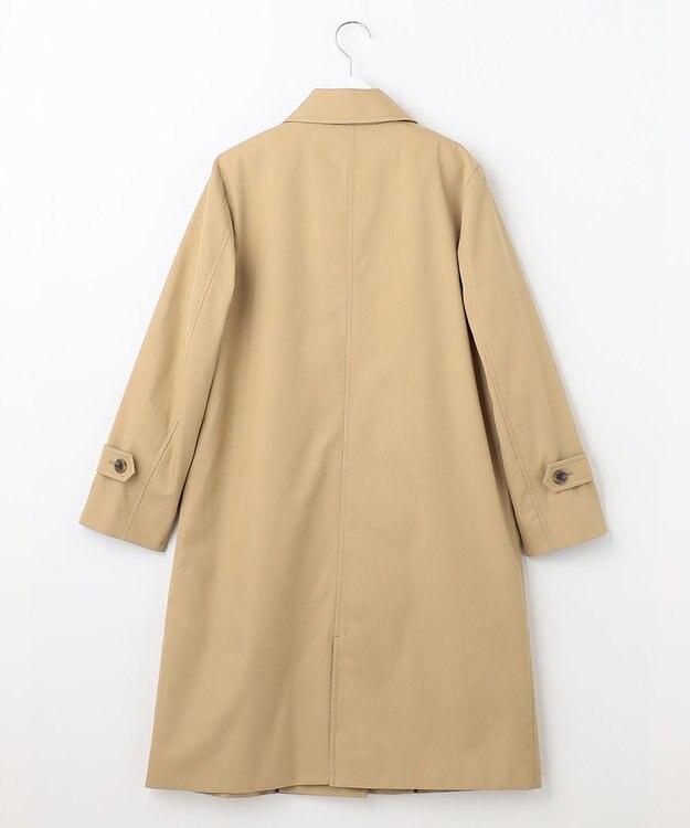 J.PRESS LADIES S 60/2コンパクトギャバ ステンカラーコート ベージュ系