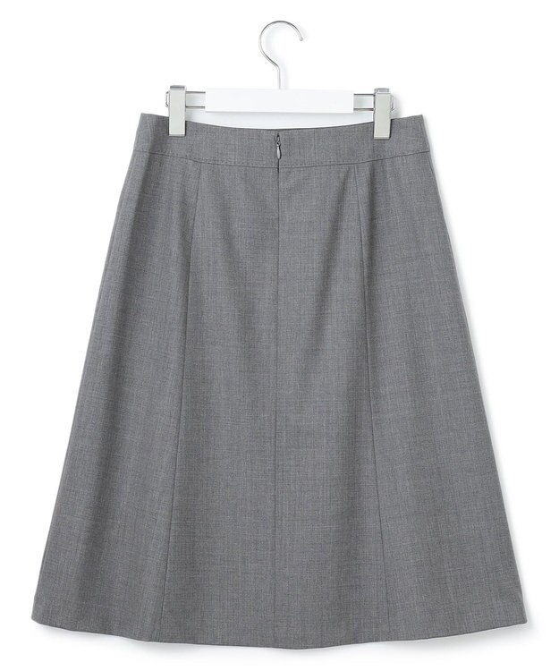 23区 【セットアップ対応】ラフィーネウール フレア スカート ライトグレー系