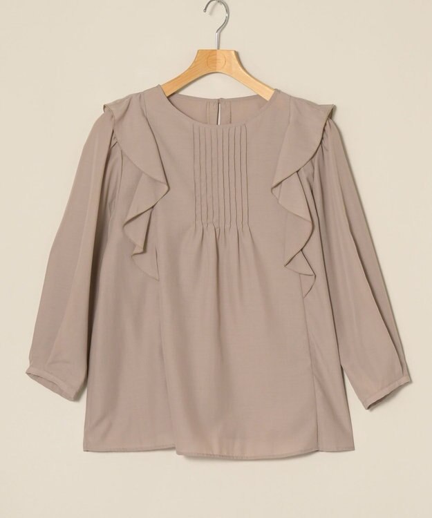 ONWARD Reuse Park 【any SiS】ブラウス春夏 ブラウン