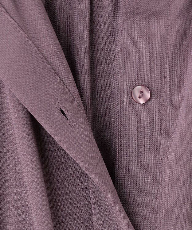 ANY SIS 【UVケア】エアリープリーツ ワンピース スモーキーピンク