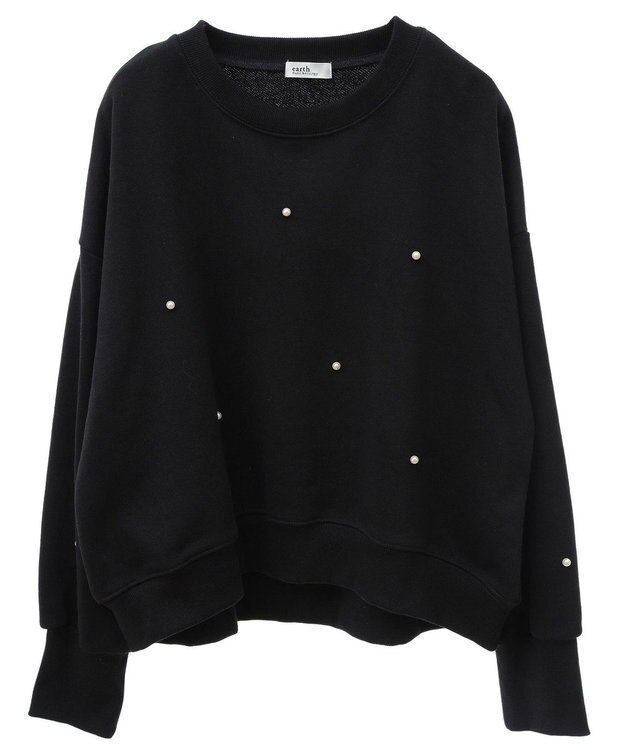 earth music&ecology パールプルオーバー Black