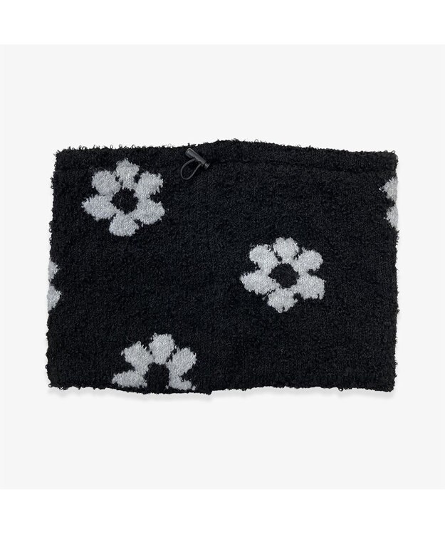 林八百吉商店 Champion　フラワーニットネックウォーマー ブラック