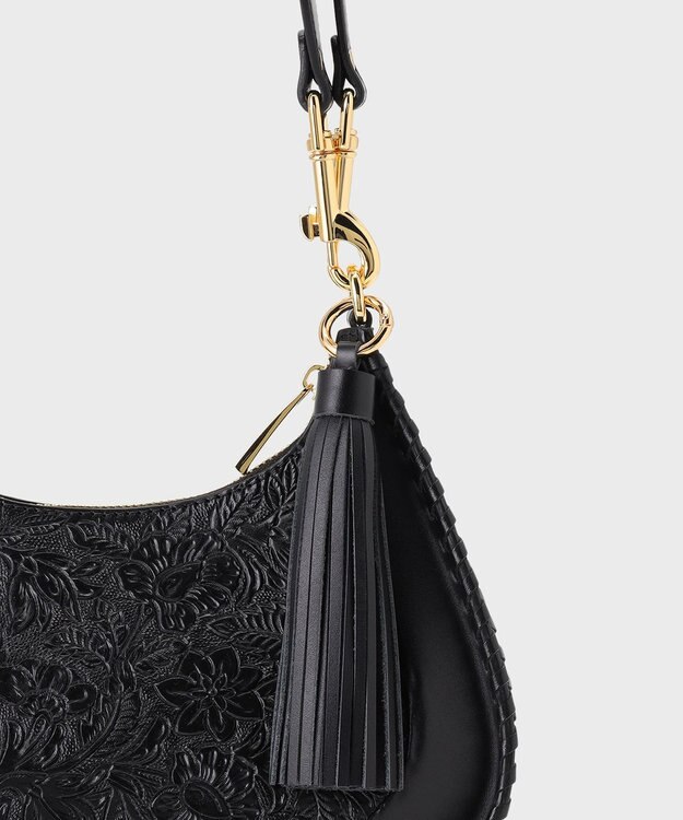 GRACE CONTINENTAL Handle MoonBag ブラック