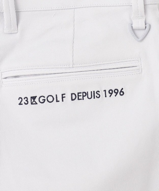 23区GOLF 【MEN】【ストレッチ 】ハイパワーストレッチ ベーシックパンツ ライトグレー系