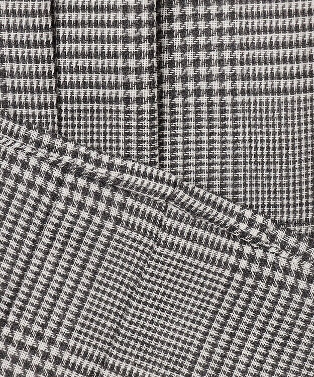 自由区 【SHIHOさん着用】TWハイツイストビエラタックディテール ブラウス グレンチェック