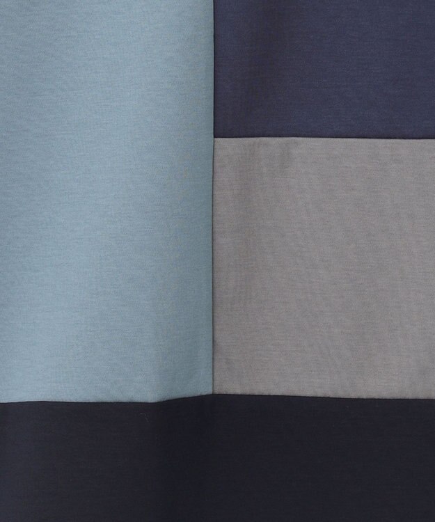 JOSEPH HOMME カラーコットンブロック クルーネックＴシャツ ネイビー系3