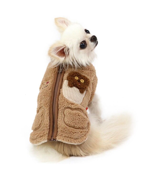 PET PARADISE ミニオン 背開き ベスト ティム 小型犬 ベージュ
