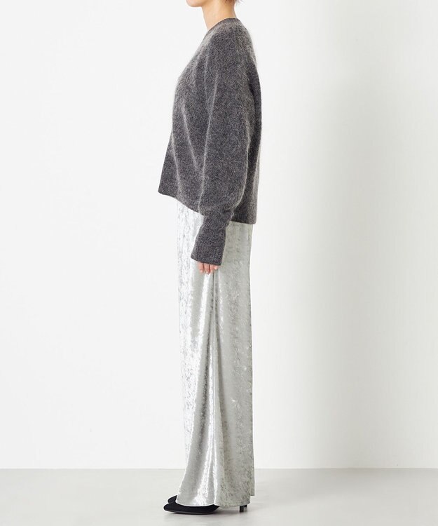 NAVE 【ReNAVE】ウールモヘア カーディガン チャコール系