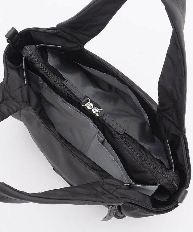 Y'SACCS ふんわりラウンド2WAYトート Mサイズ ブラック