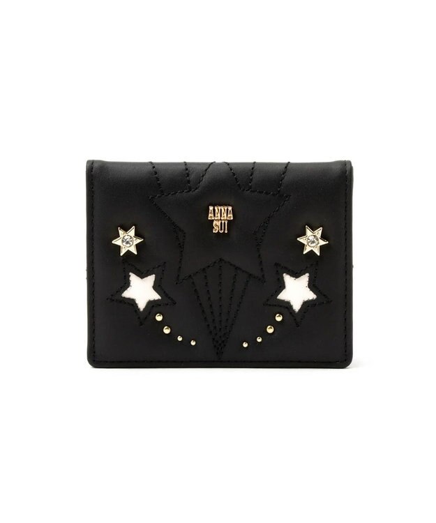 ANNA SUI ルシィ BOX小銭入れ＆カード入れ クロ