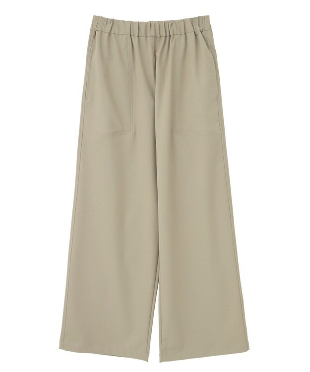 AMERICAN HOLIC 【イージーケア】ベイカーリラックスパンツ Beige