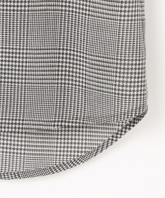 自由区 【SHIHOさん着用】TWハイツイストビエラタックディテール ブラウス グレンチェック