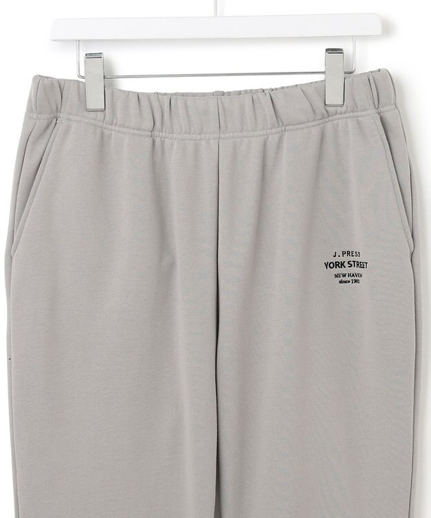 J.PRESS YORK STREET 【UNISEX】ワンポイント裏毛スウェット ライトグレー系
