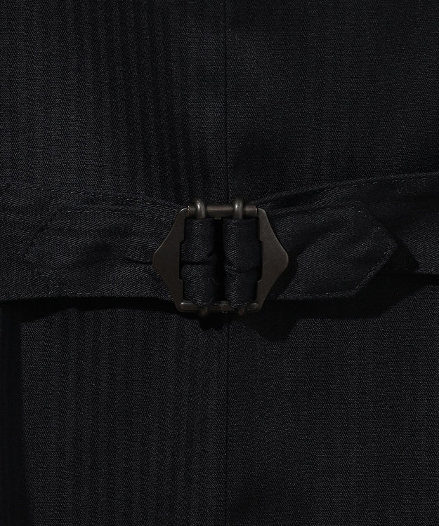 JOSEPH ABBOUD 【イタリア素材/軽量/ストレッチ】サマーツィードジャージーチェック プリント ベスト ネイビー系4