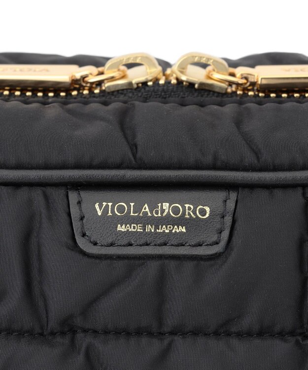 23区 【VIOLAｄ’ORO】キルティング ショルダー バッグ ブラック系