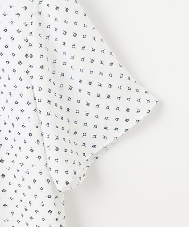 J.PRESS LADIES L 幾何プリント カットソー ホワイト系5