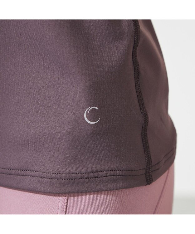 Chacott スキンロングトップ ココアブラウン