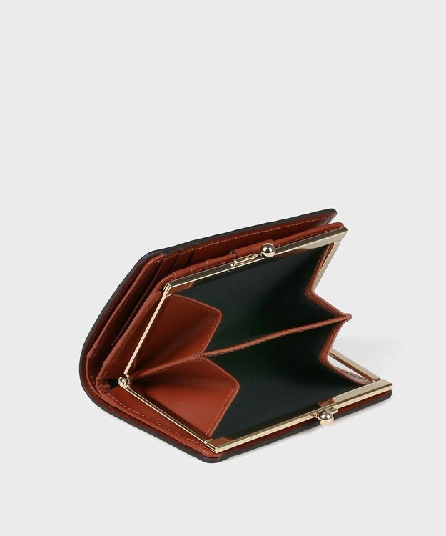 Paul Smith デイジーレザー がま口財布 イエロー