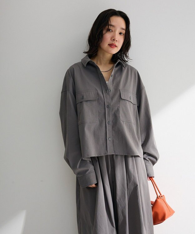 Green Parks ワークシャツジャケット Gray