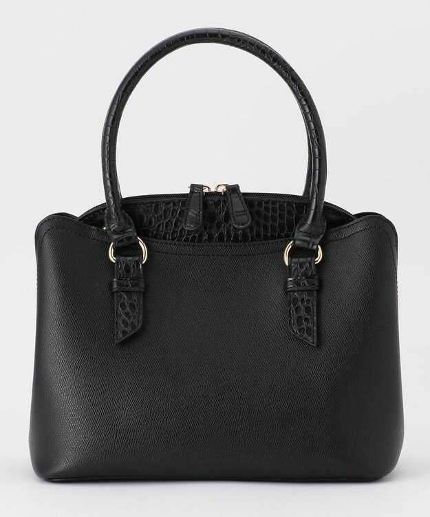 ANY SIS 【美人百花7月号掲載】レディノーブルスクエアブガッティ バッグ ブラック