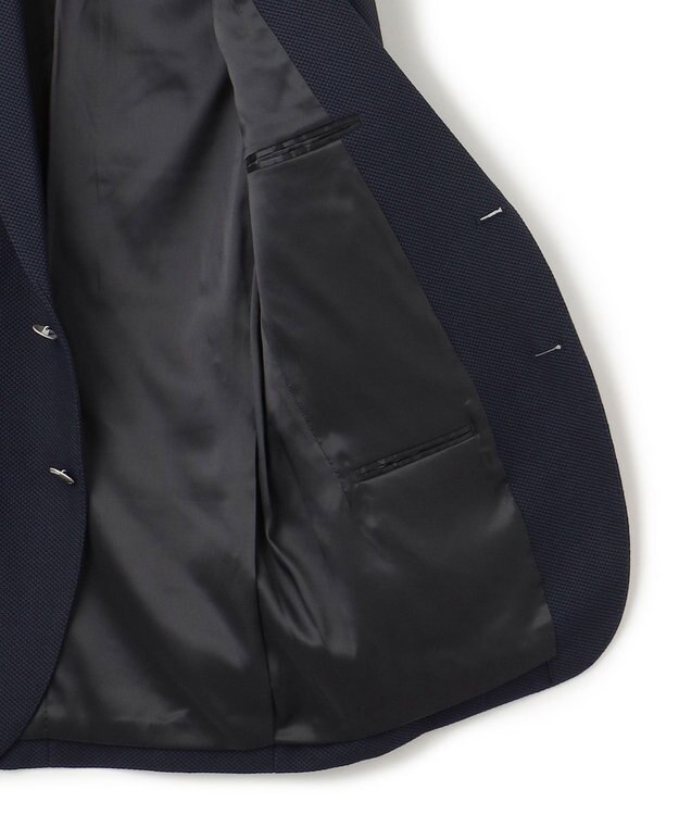 J.PRESS MEN 【アクティブビジネスマン必見】ファンクショナルジャージーブレザー ネイビー系