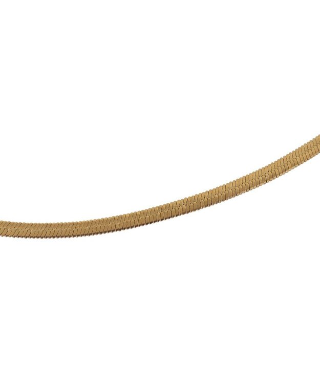 AMERICAN HOLIC ステンレス　シンプルチェーンネックレス Gold