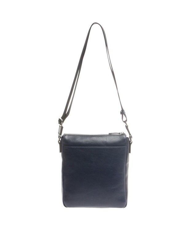ACE BAGS & LUGGAGE ultima TOKYO ウルティマ トーキョーケヴィン ショルダーバッグ タテ型 レザー 77993 ネイビー