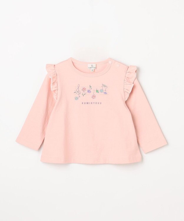 組曲 KIDS 【80-90㎝】 ギフトボックス　ベイビーメロディー Tシャツ・スカッツセット ピンク