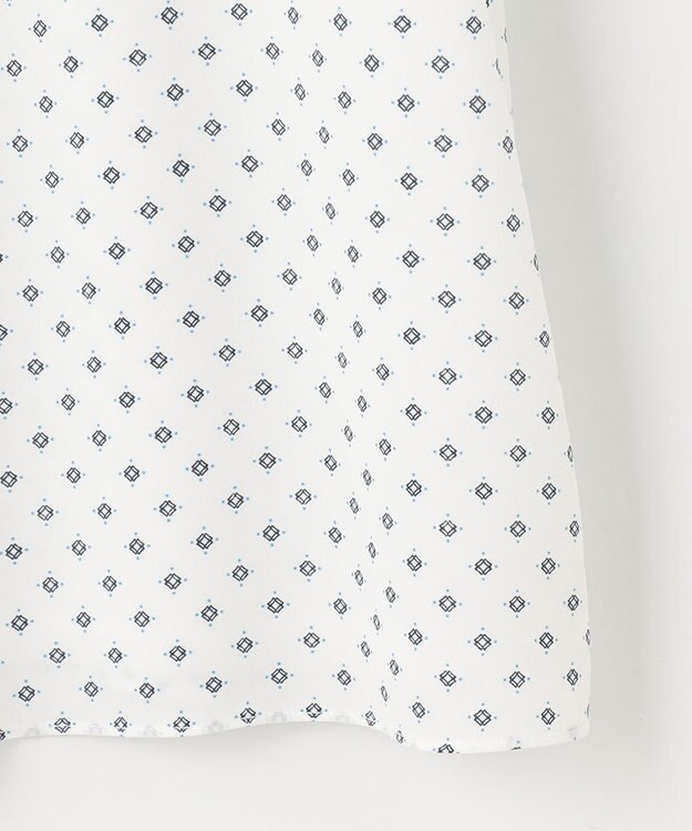 J.PRESS LADIES L 幾何プリント カットソー ホワイト系5