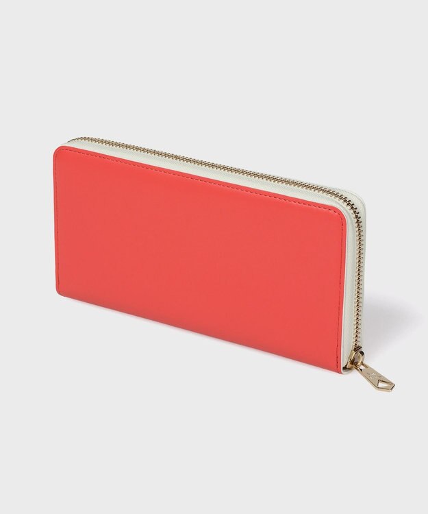 Paul Smith サプルレザー 長財布 コーラル