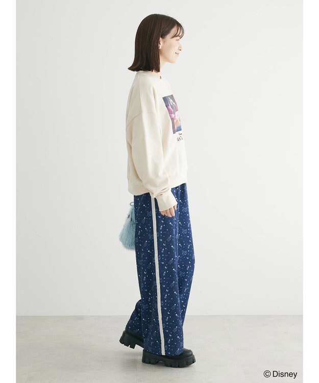 Green Parks ＦＡＮＴＡＳＩＡ／サイドライン柄パンツ Navy