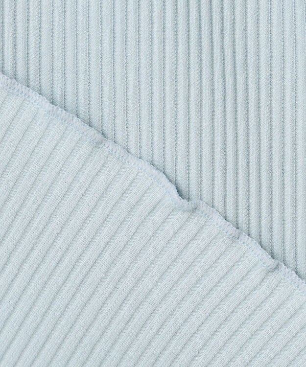 組曲 KIDS 【150-160㎝】フリルリブ2WAY トップス サックスブルー系