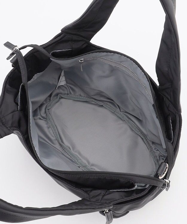 Y'SACCS ふんわりラウンド2WAYトート Mサイズ ブラック