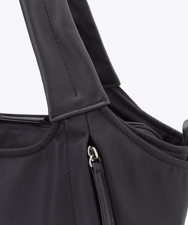 Y'SACCS ふんわりラウンド2WAYトート Mサイズ ブラック