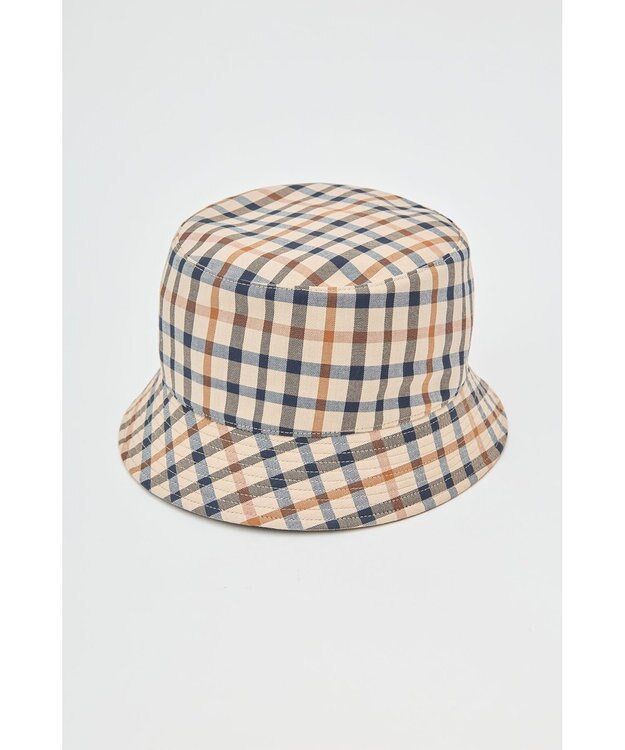 DAKS ハウスチェックバケットハット ハウスチェック