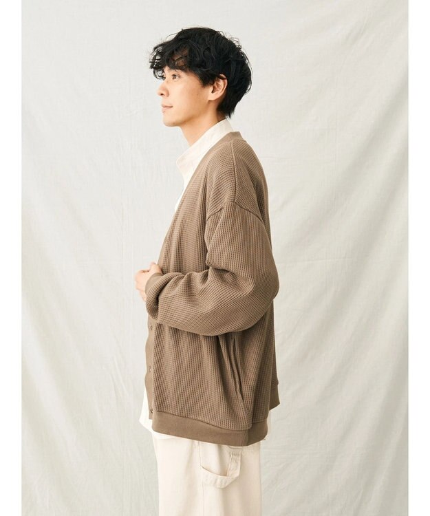 CRAFT STANDARD BOUTIQUE ワッフルカーディガン Mocha