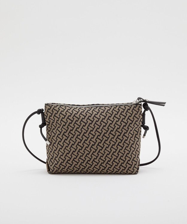 IACUCCI 【予約】モノグランマ ポーチSD JACQUARD/RUGA ブラック