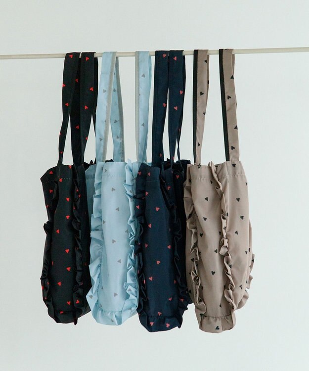 TOCCA 【百田夏菜子さん着用・新色登場】DANCING LOVE FRILL SUBBAG サブバッグ ベージュ系