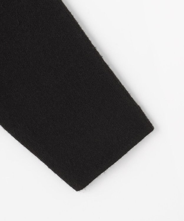 組曲 S プレーティングニットアウター ジャケット ブラック系