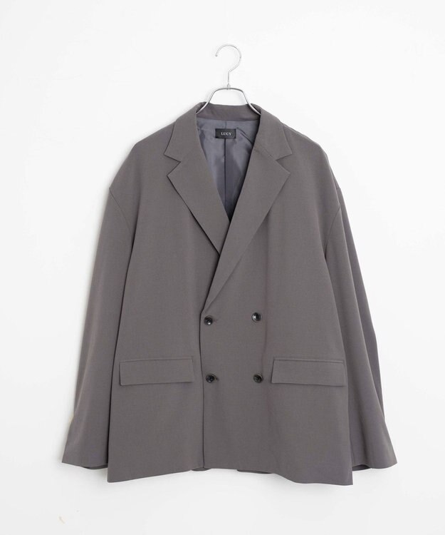 WEGO TRルーズテーラードジャケット ダークグレー