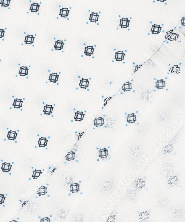 J.PRESS LADIES L 幾何プリント カットソー ホワイト系5