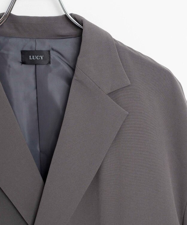 WEGO TRルーズテーラードジャケット ダークグレー