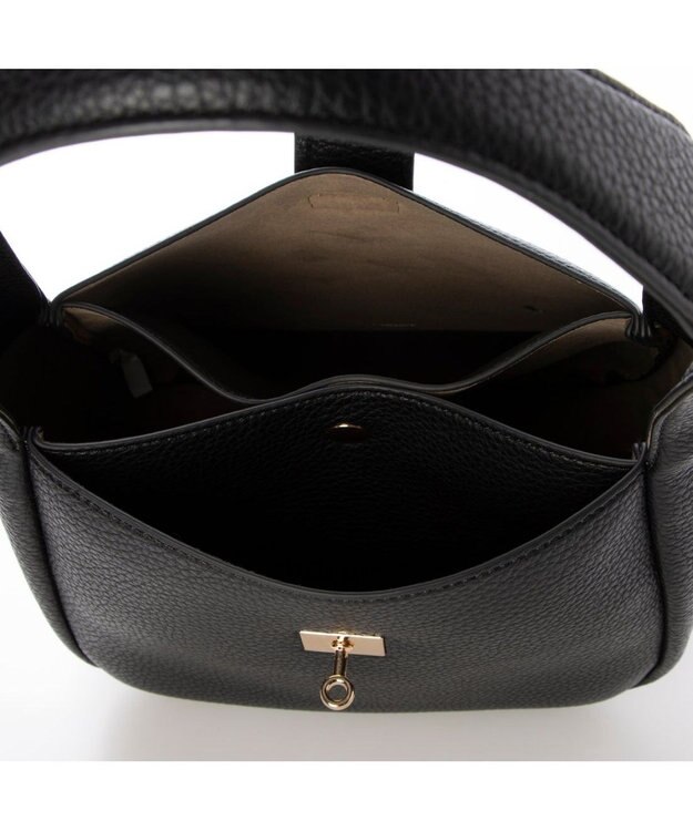 UNBILLION カシュカシュ cachecache / ベルト金具ポイントワンショルダー ブラック