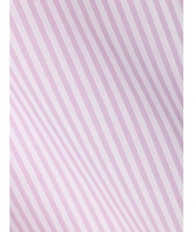 earth music&ecology ドルマンストライプシャツ Stripe Pink