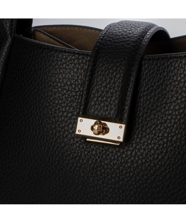 UNBILLION カシュカシュ cachecache / ベルト金具ポイントワンショルダー ブラック