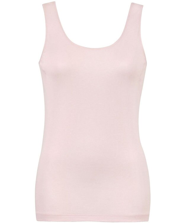 Wing インナー 【綿の贅沢オーガニック】 オーガニックコットン混素材 薄くて軽い ノースリーブ EL1156 ウイング／ワコール ピンク